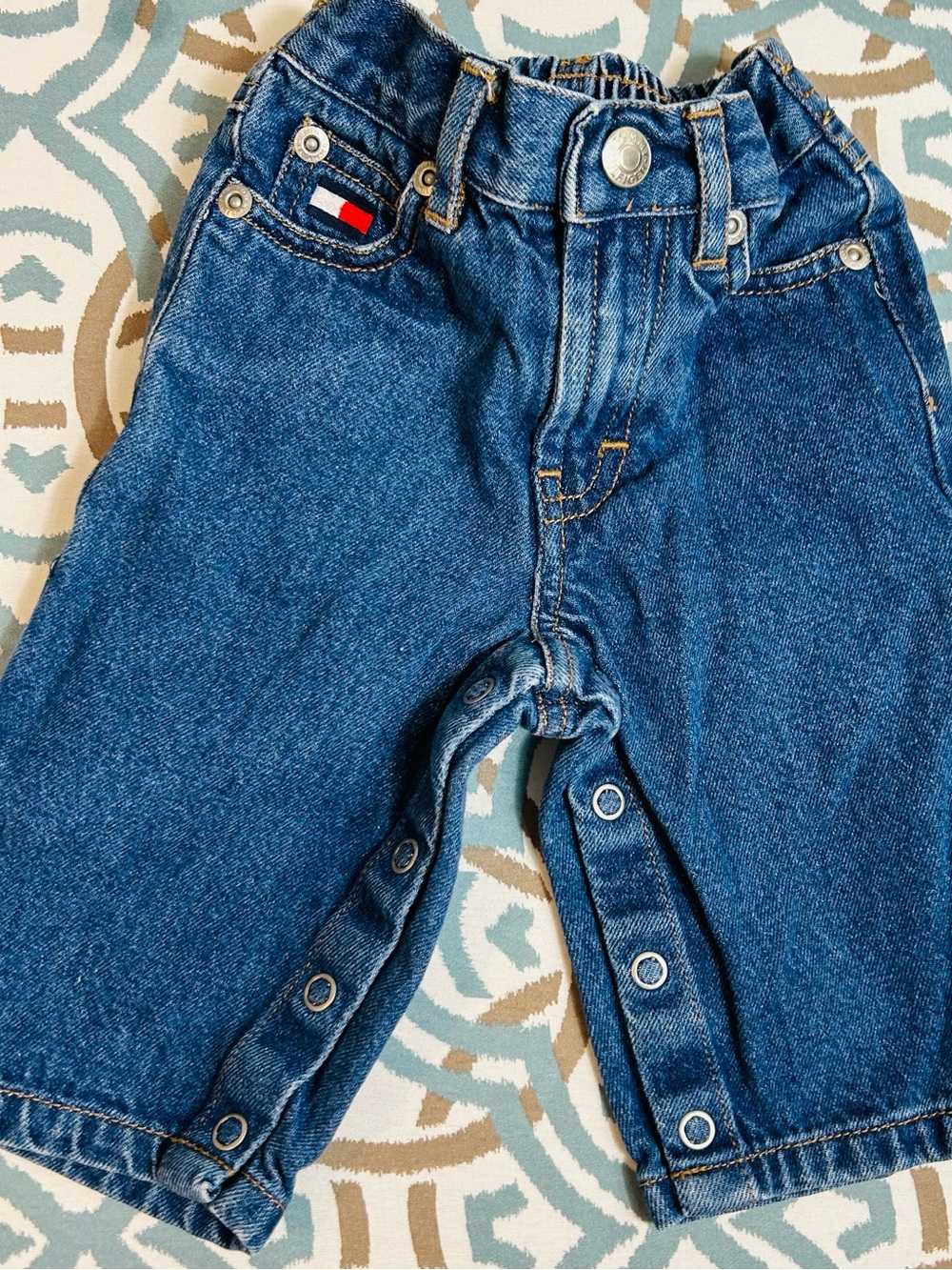 Bony Tommy Hilfiger Blue Denim Baby Pants